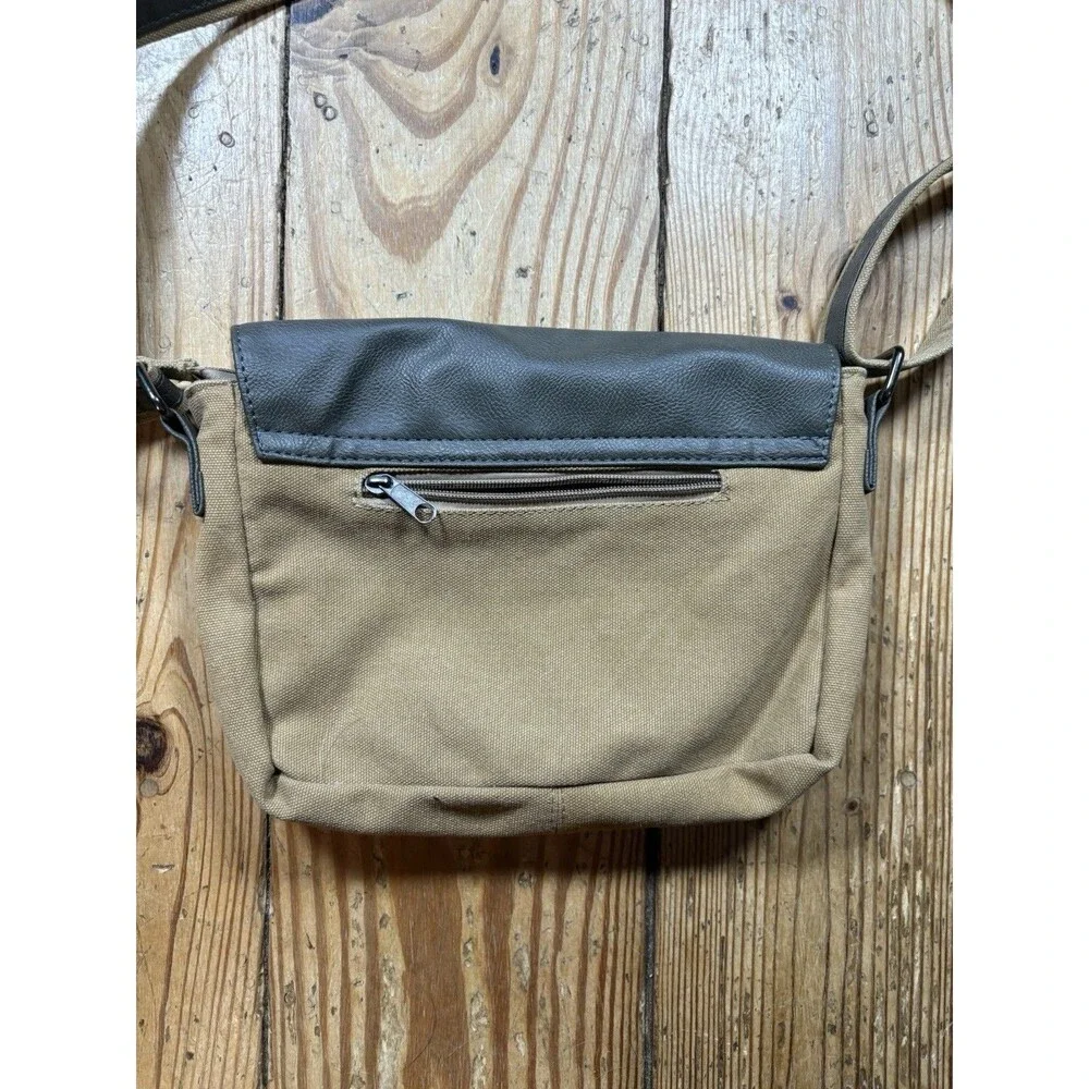 Attack on Titan Anime Small Messenger Bag Satchel Cross Body Shoulder Tan Strap